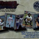 1998 Bowman Chrome  Series 1 promo promotional baseball card ad sheet, NM/M Ken Griffey Jr.