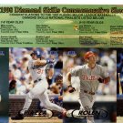 1998 Fleer Diamond Skills Commemorative (Fleer Tradition) uncut 8 baseball card sheet Derek Jeter