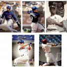 2000 Topps Stars promo promotional baseball card #PP1 - PP5 set of 5 NM/M Bob Gibson