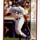 1999 Bowman promo promotional baseball card #PP2 Raul Mondesi NM/M