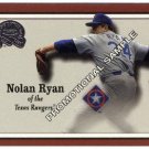 2000 Fleer Greats of the Game promo promotional baseball card #33 Nolan Ryan NM/M