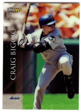 2000 Topps High-Definition (HD) promo promotional baseball card #PP2 Craig Biggio NM/M