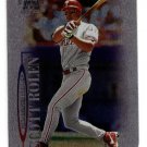 1999 Skybox Molten Metal promo promotional baseball card #144 Scott Rolen NM/M made of aluminum