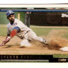 1992 Topps promo promotional baseball card #370 Shawon Dunston NM/M