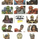 DC comics & Wizard magazine JLA Justice League of America Sticker - NM/M