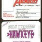 Marvel Comics Avengers I.D. card (Identification Identicard) 1987 NM/M
