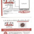 DC comics & Wizard magazine JLA Identification Card NM/M
