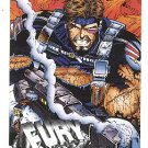 Marvel Comics Fury Checklist card, 1995, NM/M, Checklist for the Cold War Storyline