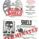 Marvel Comics Nick Fury vs SHIELD ID card (Identification) 1988 NM/M