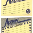 DC comics Action Comics Weekly Season Pass card, 1988, NM/M