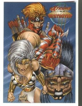 Image Comics EXtreme Destroyer checklist card NM/M Youngblood Supreme Glory