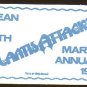 Marvel Comics Atlantic Attacks promotional Sponge - compressed - never used! 1988