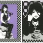 DC / Vertigo comics promotional promo Death Postcards, set of 2, NM/M, 1996 Sandman