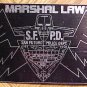 Marshal Law promo promotional sticker, About 2 1/2" x 4 1/2", NM/M 1997