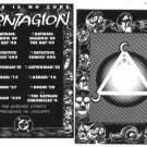 DC Comics Contagion storyline Checklist promo card, 1995 NM/M