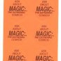 Magic the Gathering Comics  promo promotional Stickers - sheet of 10