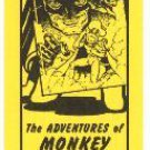 Womp Comics Adventures of the Monkey promo bookmark