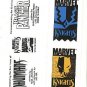 Marvel Comics Marvel Knights promo promotional bookmark, 1998