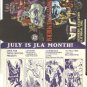 DC Comics JLA (Justice league of America) promo promotional checklist folder, 1997