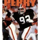 1992 Skybox Supreme promo promotional football card #002 Michael Dean Perry NM/M