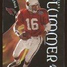 1999 Skybox EX Century promo promotional football card #26 Jake Plummer clear acetate NM/M