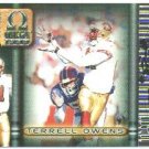 1999 Pacific Omega promo promotional football card Terrell Owens NM/M
