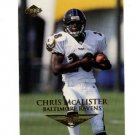 1999 Collector's Edge promo promotional football card CMC Chris McAlister NM/M