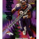 1998 Fleer Thunder promo promotional football card #162 Shannon Sharpe NM/M