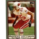 1999 Topps promo promotional football card #PP4 Aeneas Williams NM/M