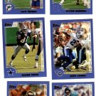 2000 Topps promo promotional football card #PP1 - PP6 set of 6 Peyton Manning NM/M