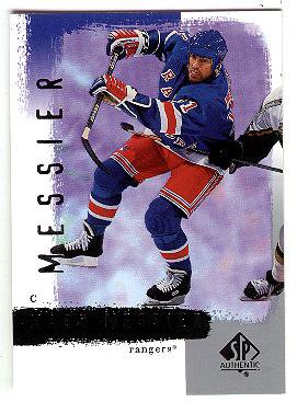 2000/01 Upper Deck SP Authentic promo promotional hockey card #11 Mark Messier NM/M