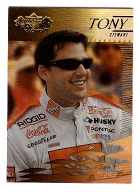 2000 Upper Deck Racing promo promotional racing card Tony Stewart NM/M Nascar