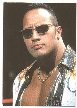 2000 Comic Images The Rock promo promotional wrestling card PP1 - PP3 Dwayne Johnson NM/M