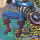 Marvel vs DC comics promo promotional card 1995, NM/M Batman Captain America