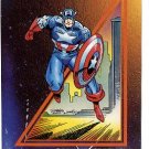 1992 Impel promo promotional card Marvel Universe, Captain America EX condition