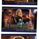 2002 Topps promo promotional card Star Wars: Attack of the Clones P1, P2, P3 set NM/M