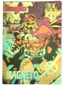 Advance Comics & Impel Marvel X-Men card set promo promotional Magneto Hologram 1991