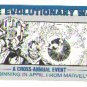 Marvel Comics Evolutionary War checklist card, NM/M 1988
