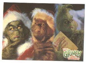 2000 Dynamic Forces promo promotional card Dr. Seuss How the Grinch Stole Christmas NM/M 2 cards