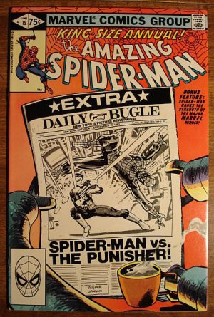 Marvel Comics - Amazing Spider-Man Annual #15 (B) 1981 comic book, spiderman F/VF w/ The Punisher!