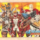 Skybox promo promotional checklist card Extreme Sacrifice coss-over by Image comics