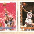 1992 - 1993 Hoops promo promotional cards Magic Johnson Patrick Ewing John Stockton
