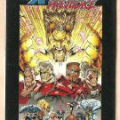 1993 Rob Liefeld promo promotional checklist card Extreme Prejudice coss-over by Image comics