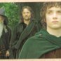Topps Chrome promo promotional card Lord of the Rings Trilogy set chromium NM/M P1