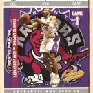 2003 - 04 Fleer Authentix promo promotional basketball card Vince Carter NM/M