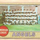 1968 Topps baseball card #252 (B) California Angels Team Card VG/EX