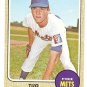 1968 Topps baseball card #236 Tug McGraw New York Mets EX