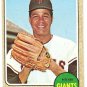 1968 Topps baseball card #205 Juan Marichal San Francisco Giants VG