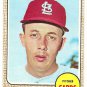 1968 Topps baseball card #68 Ron Willis St. Louis Cardinals VG