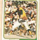 1974 Topps baseball card #212 Rollie Fingers Oakland A's VG